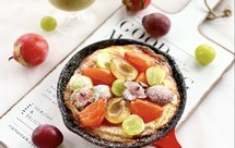 “柿柿如意”荷兰松饼+猕猴桃冰糖梨汁，秋日里的高颜值早餐！