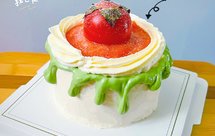 “好事连连”柿子蛋糕