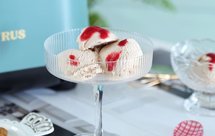 清凉一夏的覆盆子冰淇淋