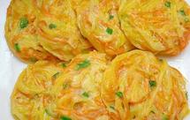 土豆饼(土豆胡萝卜丝饼)