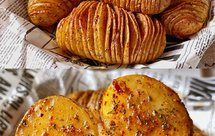 你们千万不要学我这样做‼️风琴土豆好吃停不下来