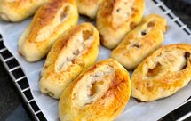 黄桃酱葡萄干面包