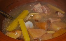 苹果淮山海底椰猪骨汤