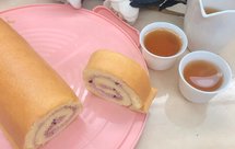 桑葚酱酸奶无油蛋糕卷（独家桑葚酱酸奶油）