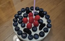 无糖极简芝士生日蛋糕