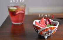 【百合花开】粉红的回忆——紫苏腌桃、蜜桃莫吉托、蜜桃果酱