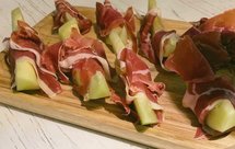 一分钟搞定下酒菜/火腿蜜瓜