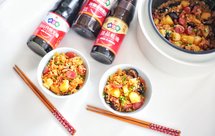 咕嘟焖饭汁——香菇土豆甜肠焖饭