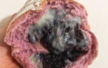 紫薯黑米麻薯软欧包