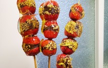 冰糖葫芦（豆沙馅）+山药豆糖葫芦不粘牙秘籍（超详细步骤哦）