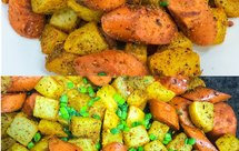 秒杀路边摊.孜然香辣火腿土豆