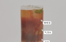 或许有点黑暗的荔枝青梅气泡美式（喝了没事滴）