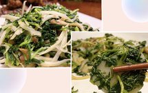 茭白肉丝炒马兰头马兰头炒年糕