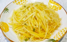醋溜土豆丝（家庭版小炒）