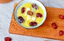 红枣山药小米粥㊙️小米这样煮，营养又快手‼️