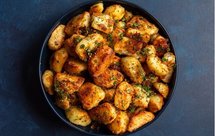 蒜香烤土豆，外酥里嫩，油管搬运