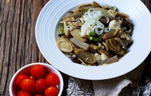 牛蒡蟹味菇魔芋豆腐（素食时光）减肥瘦身