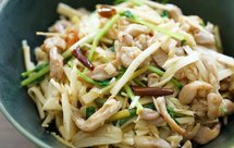 (搬运田螺姑娘)冬笋鸡丝