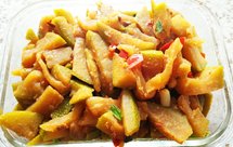 私房菜--酱炒柚子（香抛）皮