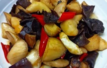 节气蔬食~白露~茭白烧菱角