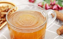 防止风热感冒引起的咽喉肿痛，喝牛蒡茶