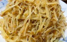 西瓜皮咸瓜土豆丝