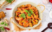 香酥椒盐土豆大虾