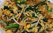 炒合菜（绿豆芽炒韭菜）