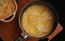 超好喝的 咸鸭蛋白菜汤