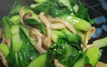 蟹味菇炒青菜