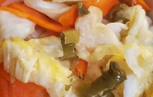 泡圆白菜-内蒙烂腌菜