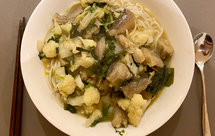 九肚鱼花菜米粉