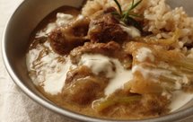 酸奶油芹菜炖牛肉