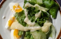 超级白的沙拉酱！解决疫情封控生菜泛滥的现象