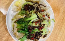 白灼生菜豆豉版