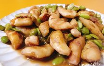 秋日限定｜菱角炒毛豆