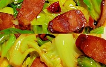 这么炒包菜，吃到空碗