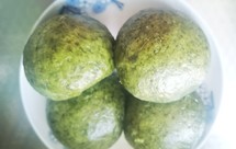 无糖无苏打粉菠菜馒头