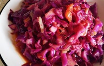 番茄鲜贝紫甘蓝