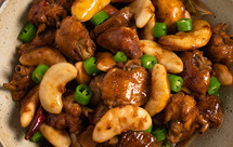 【菱角烧鸡翅】