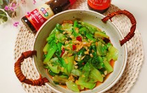 小炒生菜太好吃