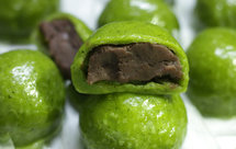 软糯好吃的菠菜青团