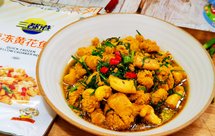 黄花鱼籽炒韭菜