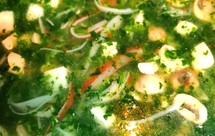 荠菜豆腐蟹肉棒羮（超赞鲜香