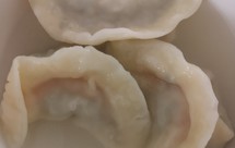 荠菜鲜虾猪肉水饺