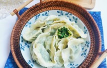 荠菜韭菜鲜肉水饺