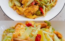 巨鲜美的韭黄炒蛋