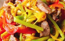 新鲜黄花菜炒肉丝