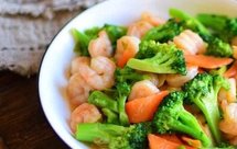 低卡清淡无味精-西兰花炒虾仁