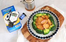 杏鲍菇扣西蓝花